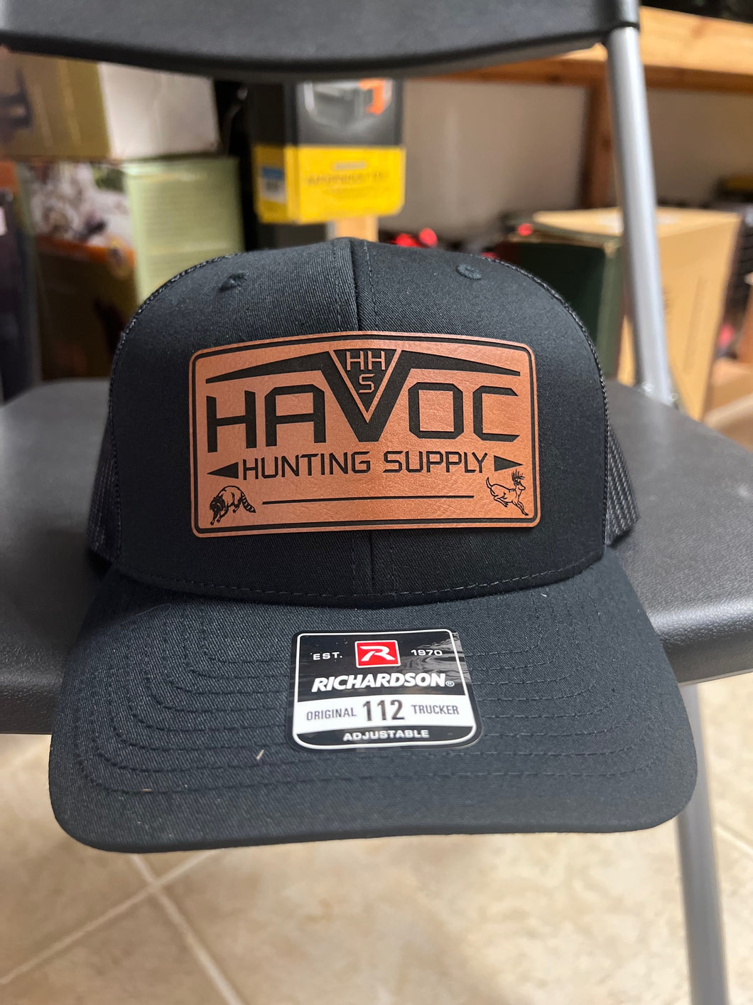 All Black Patch Havoc Hat
