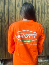 Load image into Gallery viewer, Havoc Hunting Supply Long Sleeve Orange T-Shirt