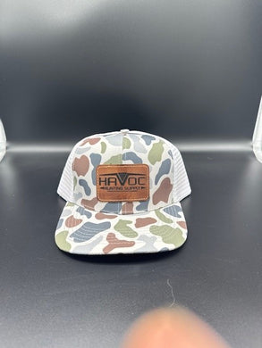 Cool Brackish & White Havoc Patch Hat