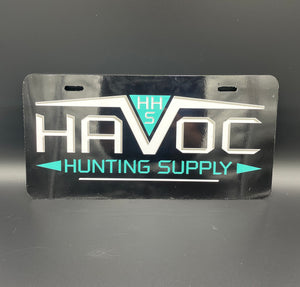 Havoc Hunting Supply Licenses Plate