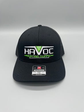 Havoc Hat- Black with Black Netting